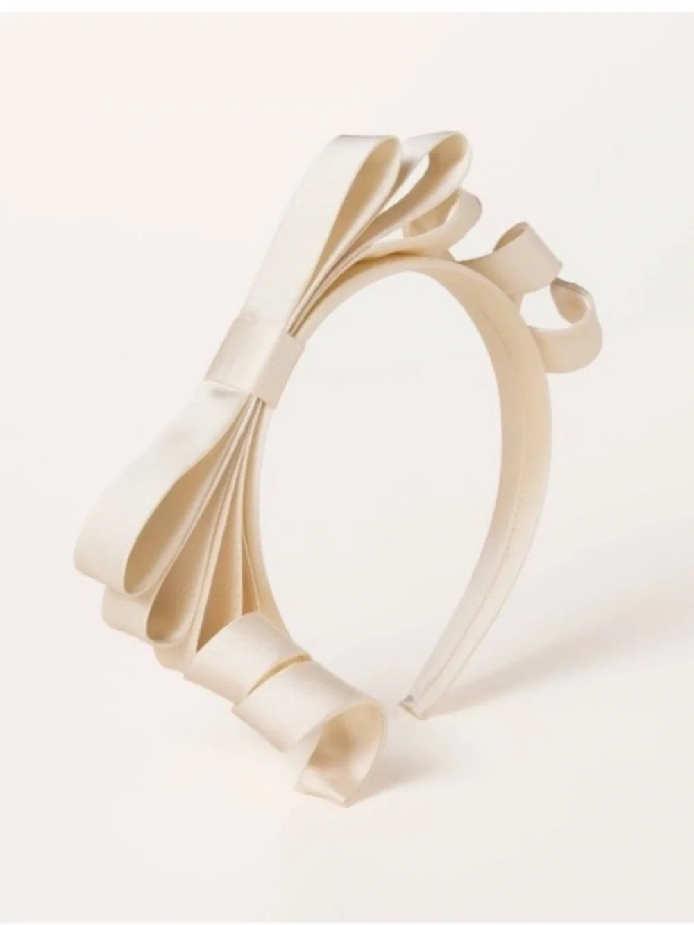Kate Spade x Target Ribbon Ivory Headband - Kentucky Derby